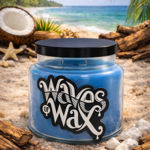 Caribbean Teakwood  - 16 oz Glass