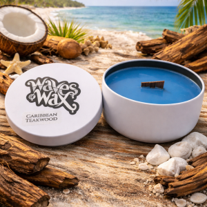 Caribbean Teakwood  - 8 oz Tin
