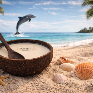Natural Coconut Bowl Candles