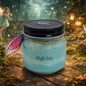 Fairy Wing Jar Candle - Blue